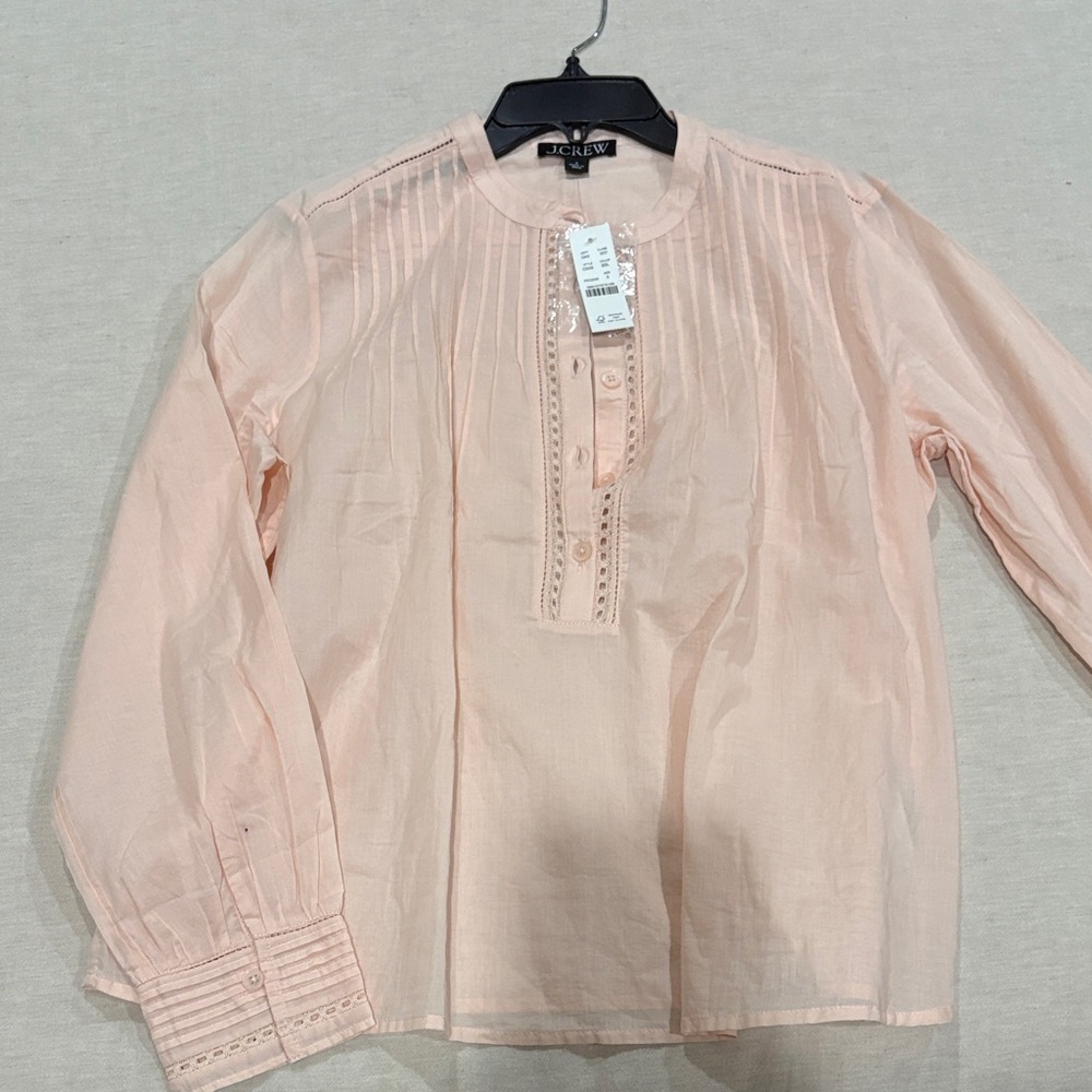 J. Crew Pink Blouse